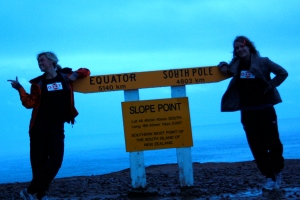 Slope Point - sørligste punkt på NZ